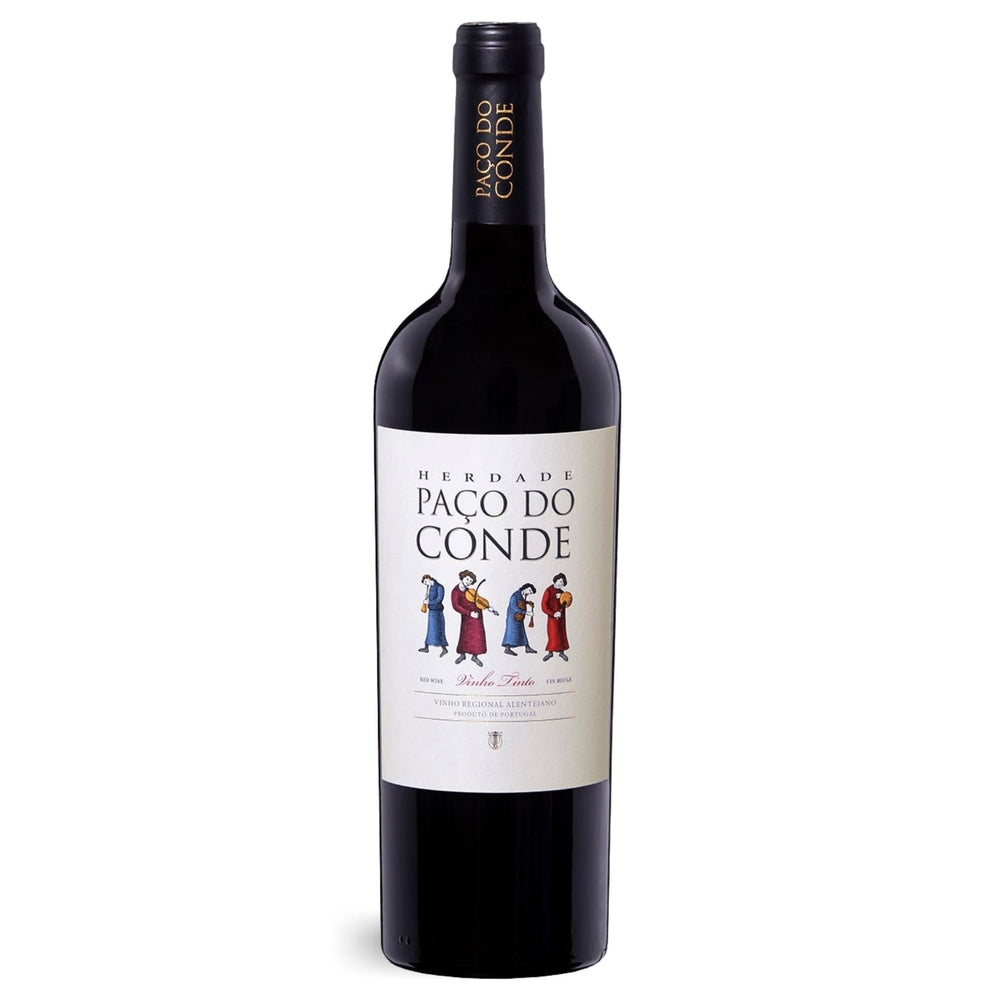 HERDADE PAÇO DO CONDE: Rotwein vom Weingut  Herdade Paço do Conde aus der Region Beja, Alentejo/Portugal.