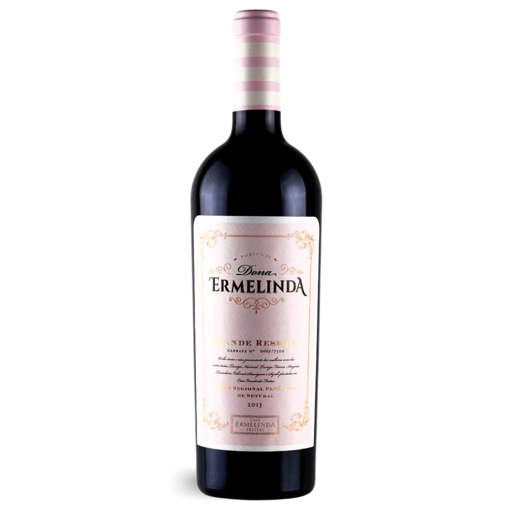 DONA ERMELINDA GRANDE RESERVA: Rotwein vom Weingut Ermelinda Freitas aus den Weinbergen in Fernando Pó, Palmela/Portugal.