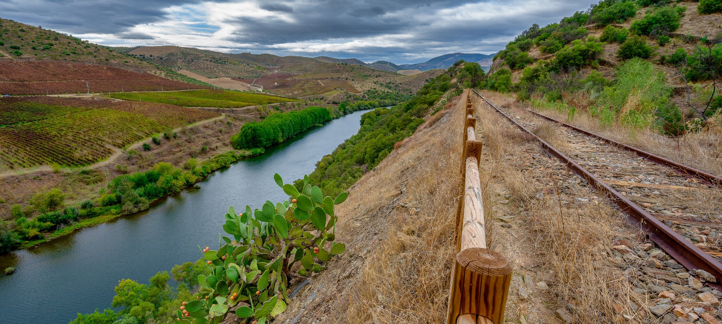 Eisenbahnstrecke von Porto bis ins Tal des Douro