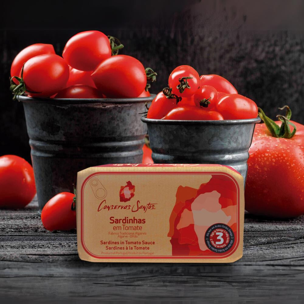 
                  
                    CAMPOS SANTOS – SARDINHAS EM TOMATE PICANTE
                  
                