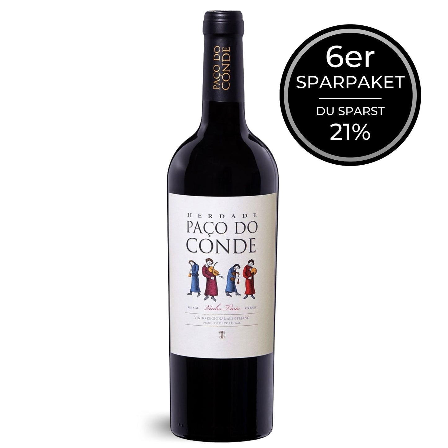 Rotwein-Bundle: 6 Flaschen Herdade das Servas