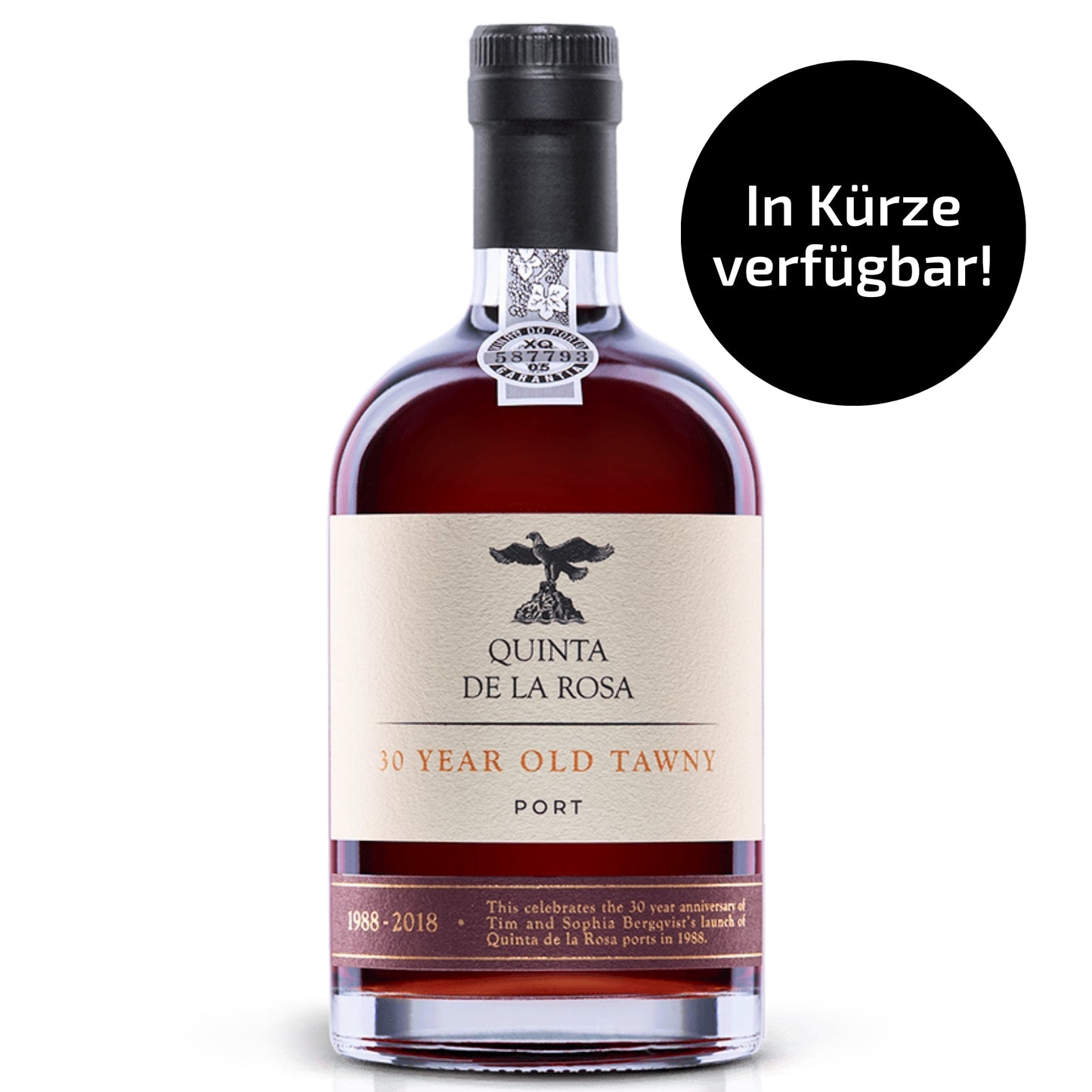 30 YEAR OLD TAWNY PORT vom Weingut Quinta de la Rosa aus Portugal.