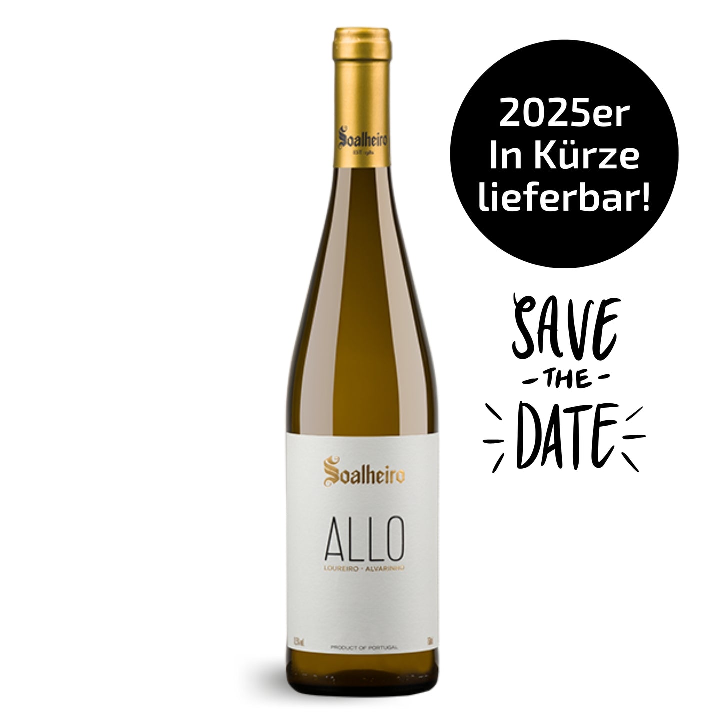 Soalheiro Allo, Vinho Verde vom Weingut Soalheiro aus der Region Minho / Portugal.