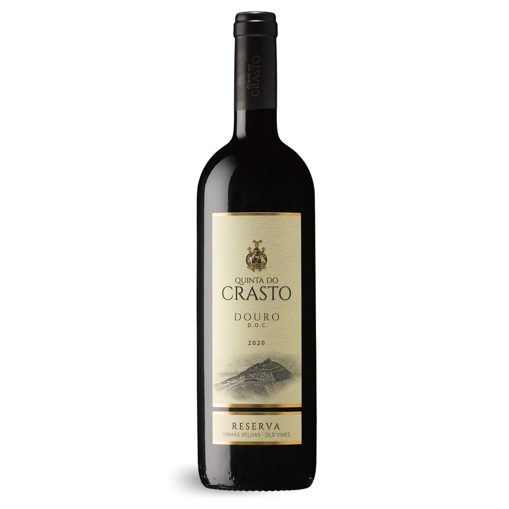 Quinta do Crasto Old Vines Reserva Rotwein 2020,  Flasche aus dem Douro / Portugal. VINHAS VELHAS, OLD VINES, Vinho tinto 