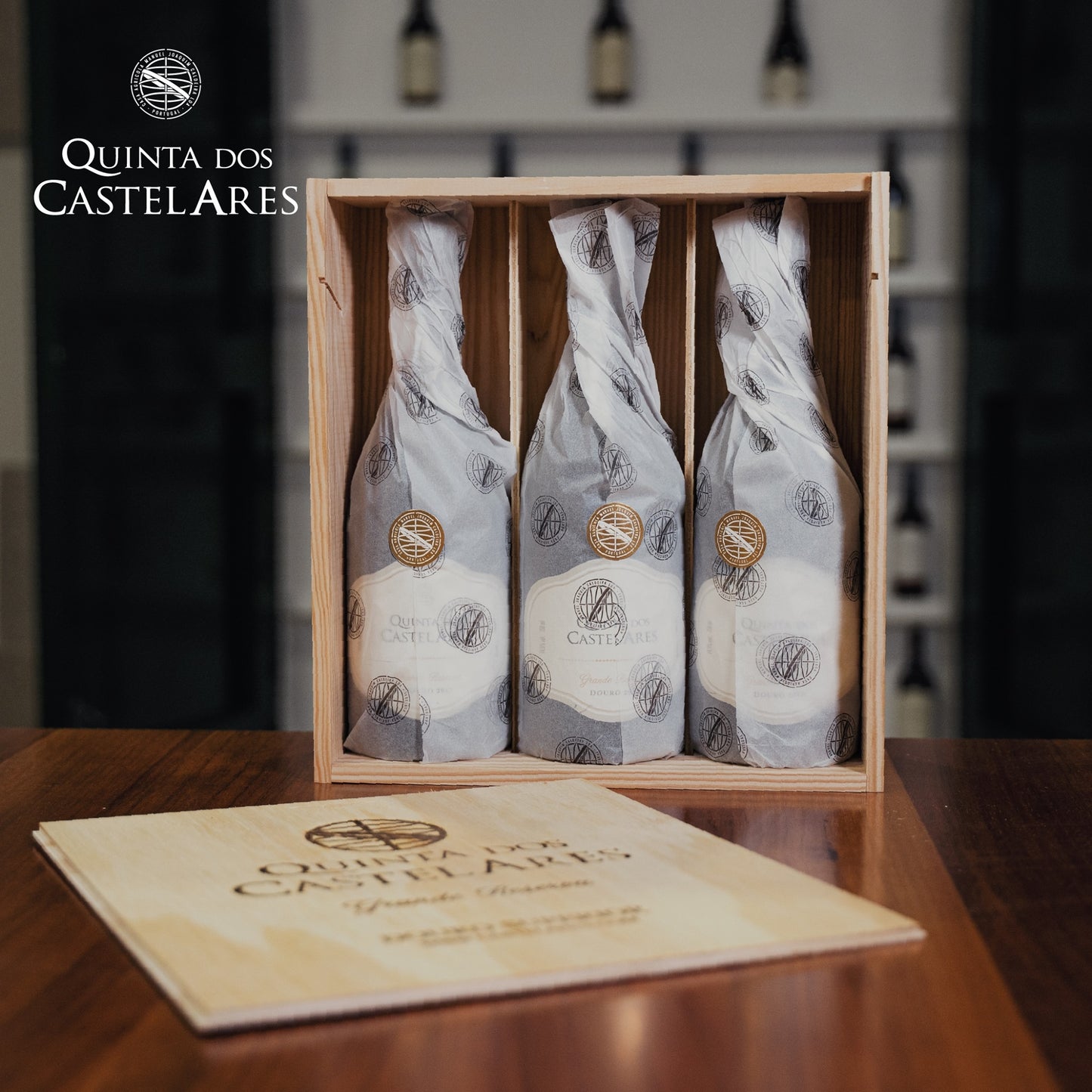 Quinta dos Castelares Grande Reserva, Rotwein aus dem Douro / Portugal.