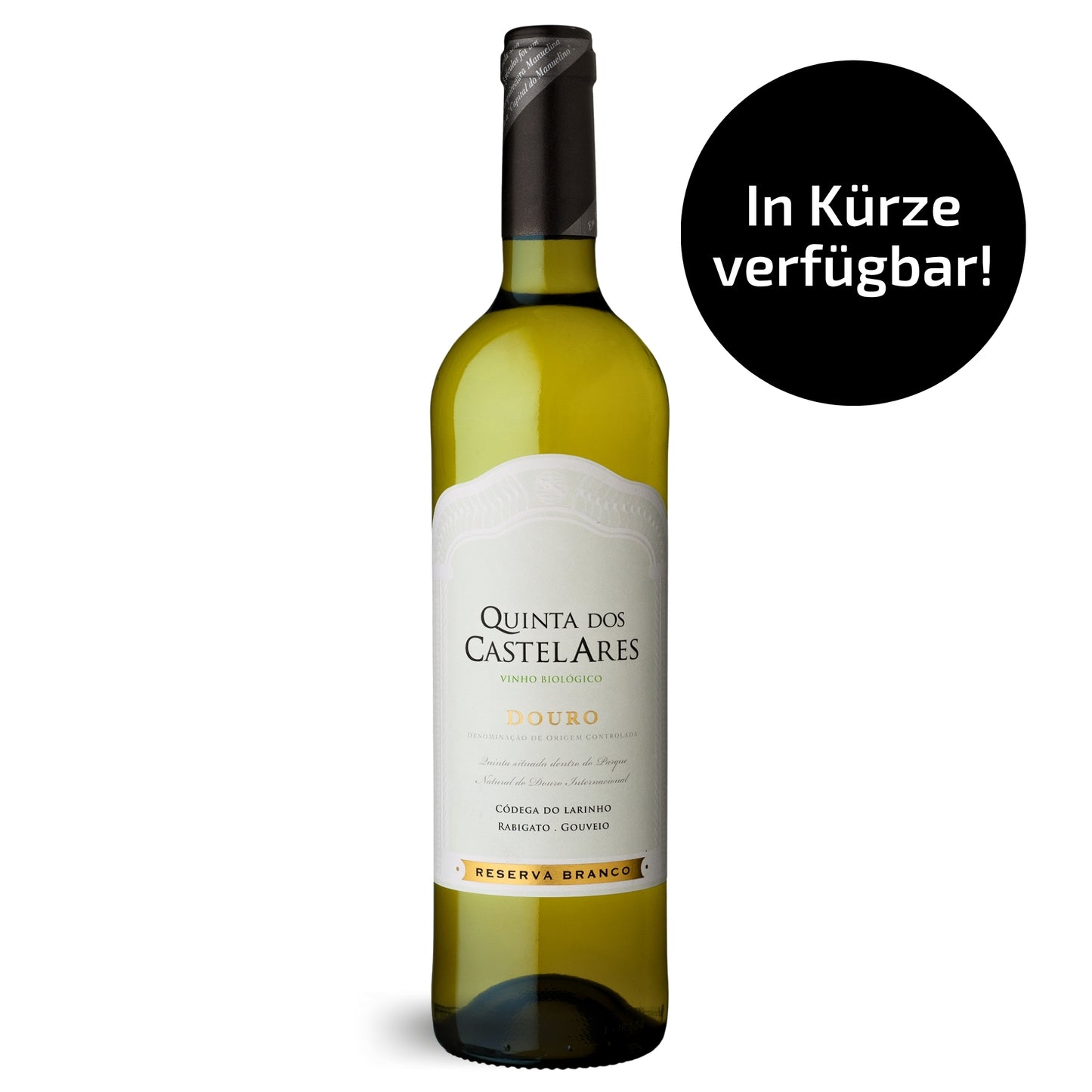 Quinta dos Castelares,  Reserva Weißwein / Biowein aus dem Douro / Portugal. 