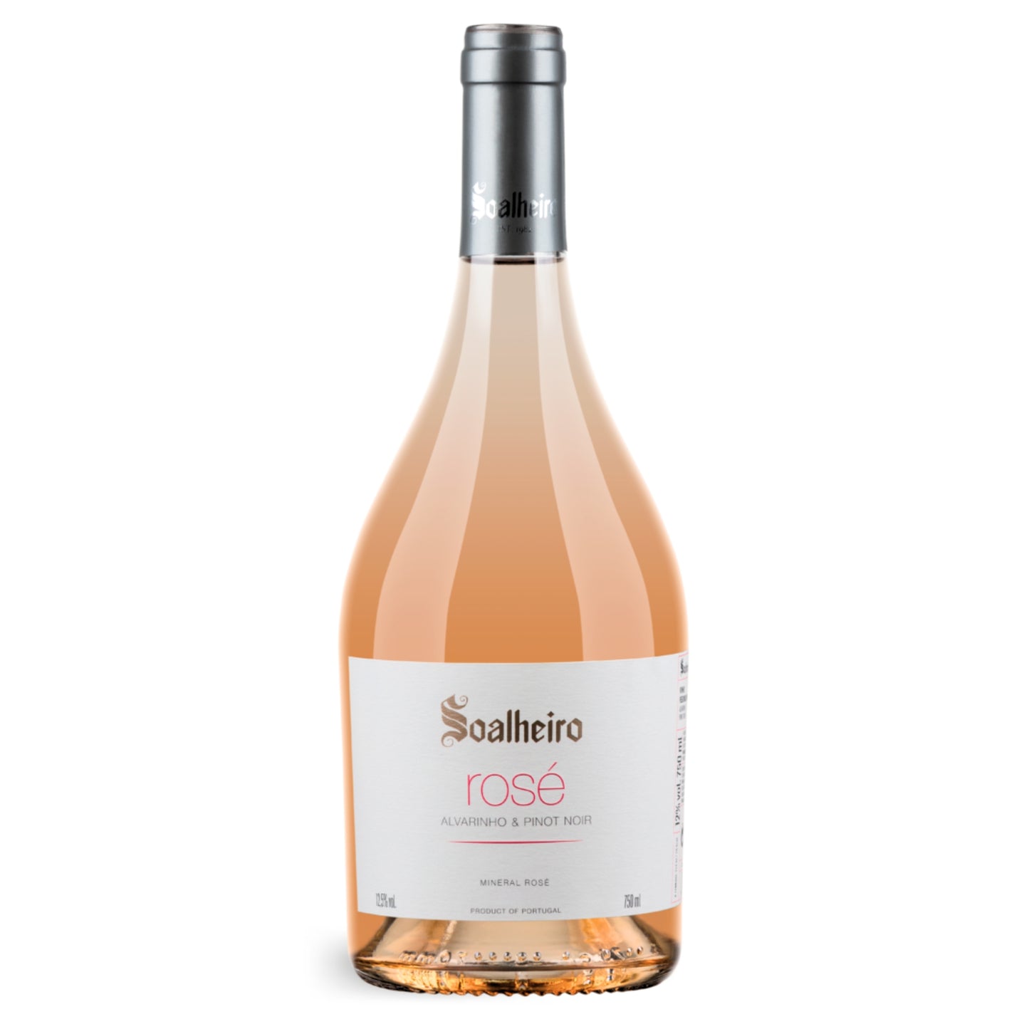 Alvarinho Roséwein vom Weingut Quinta de Soalheiro aus der Region Minho IGP / Portugal. Erhältlich im Wein-Onlineshop der Vinho Bar in Wuppertal.