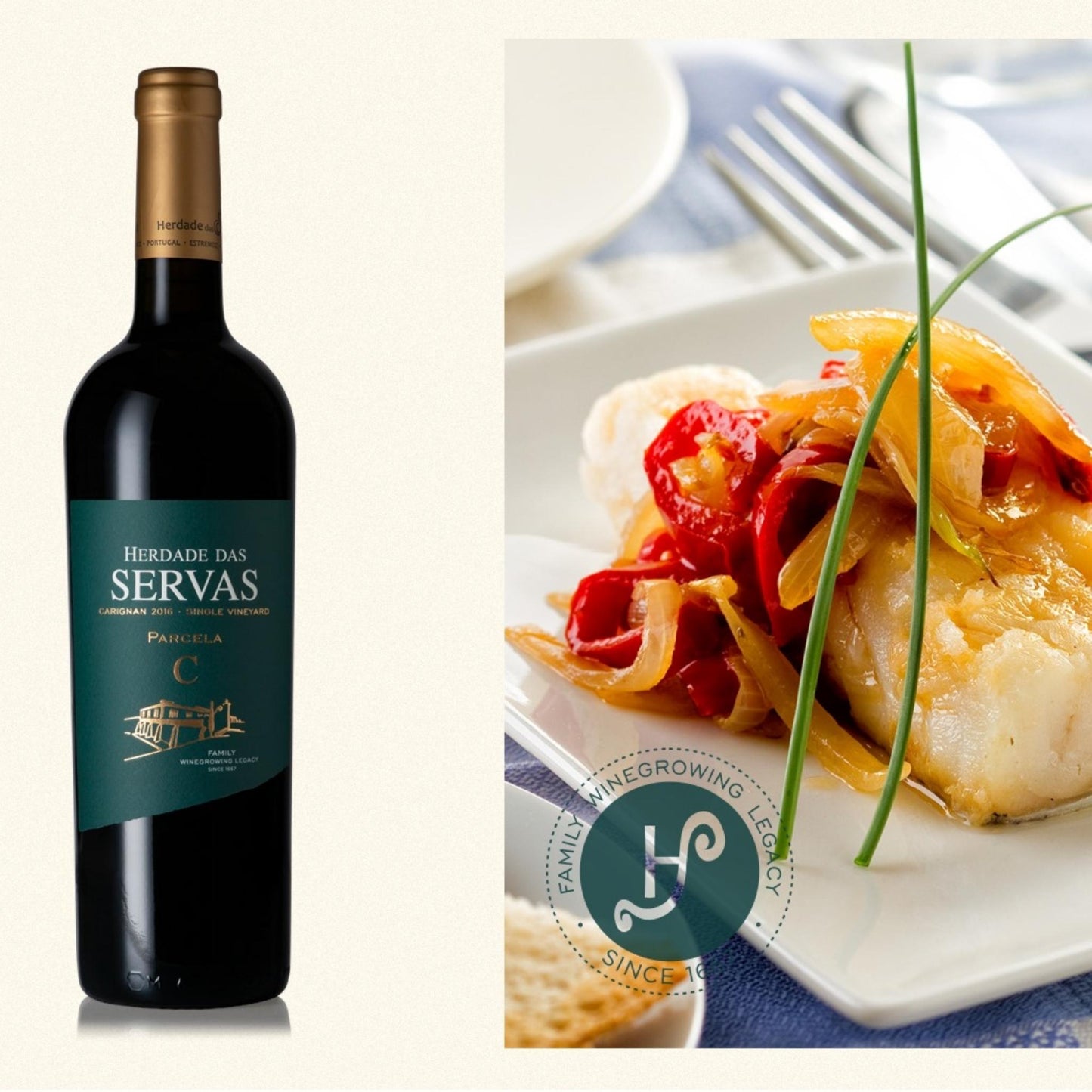 
                  
                    HERDADE DAS SERVAS PARCELA C: Rotwein vom Weingut Herdade das Servas aus der Region Estremoz – Alentejo/Portugal.
                  
                